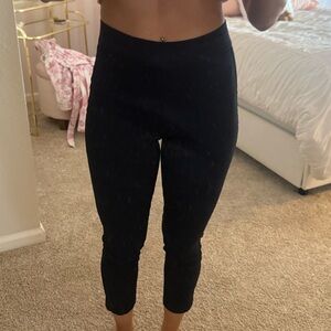 Who What Wear Black Capri Trousers